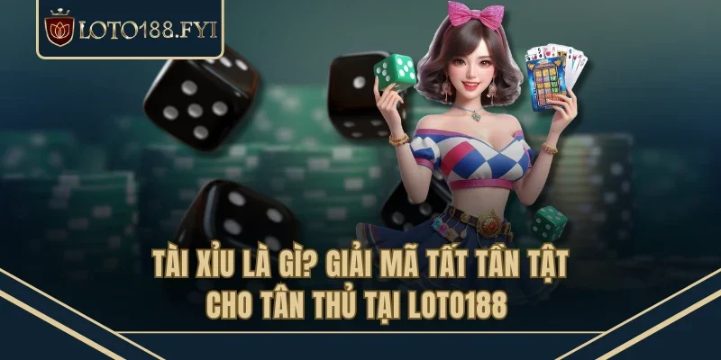 Tài Xỉu Là Gì? Giải Mã Tất Tần Tật Cho Tân Thủ Tại LOTO188 