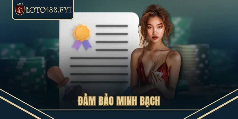 Đảm bảo minh bạch