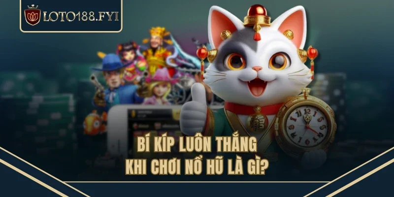 Bí kíp luôn thắng khi chơi nổ hũ là gì?