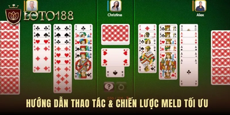 Chiến lược Canasta Meld quyết định thời điểm ra bài